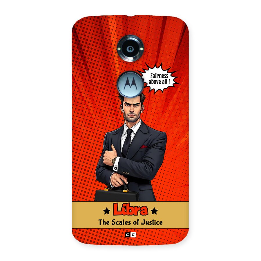 Impartial Libra Back Case for Moto X2