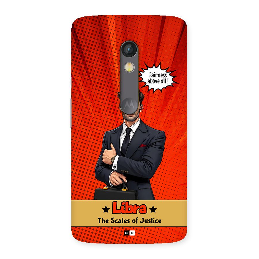 Impartial Libra Back Case for Moto X Play