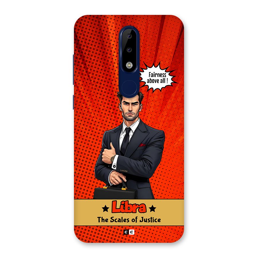 Impartial Libra Back Case for Nokia 5.1 Plus