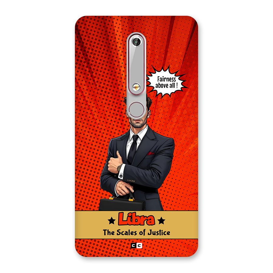 Impartial Libra Back Case for Nokia 6.1