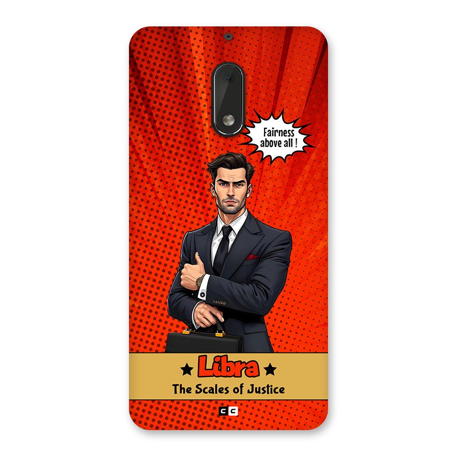 Impartial Libra Back Case for Nokia 6