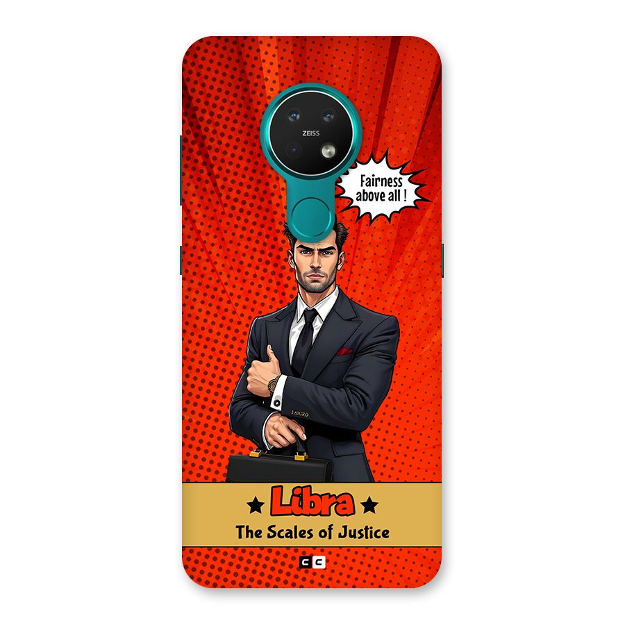 Impartial Libra Back Case for Nokia 7.2