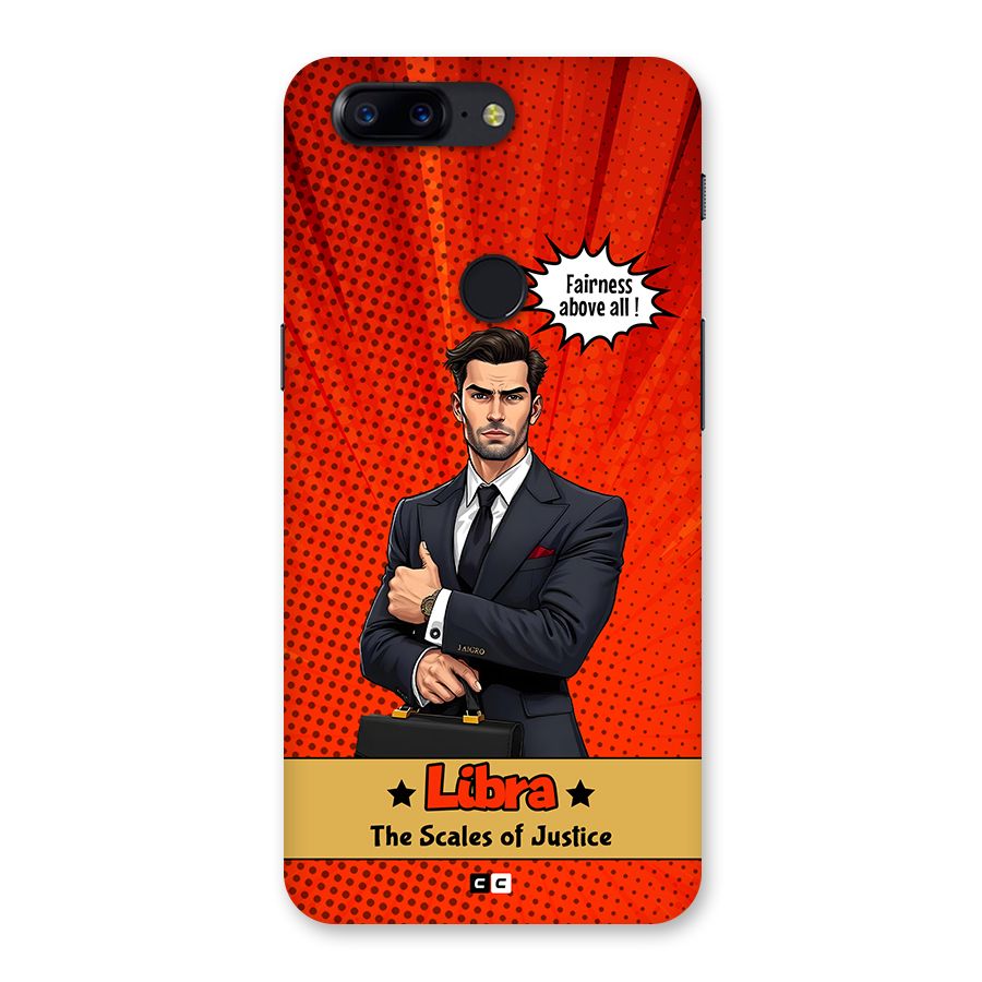 Impartial Libra Back Case for OnePlus 5T