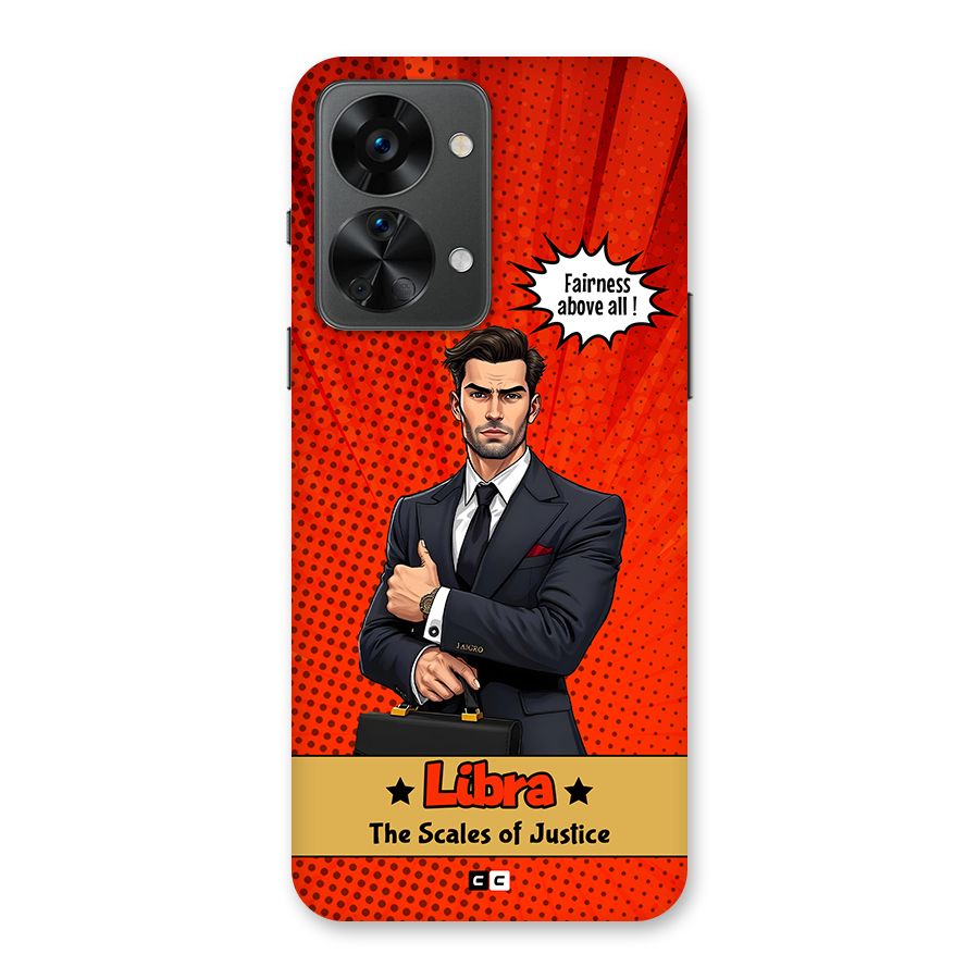 Impartial Libra Back Case for OnePlus Nord 2T