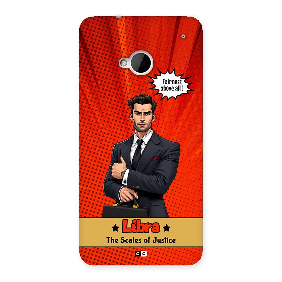Impartial Libra Back Case for One M7 (Single Sim)