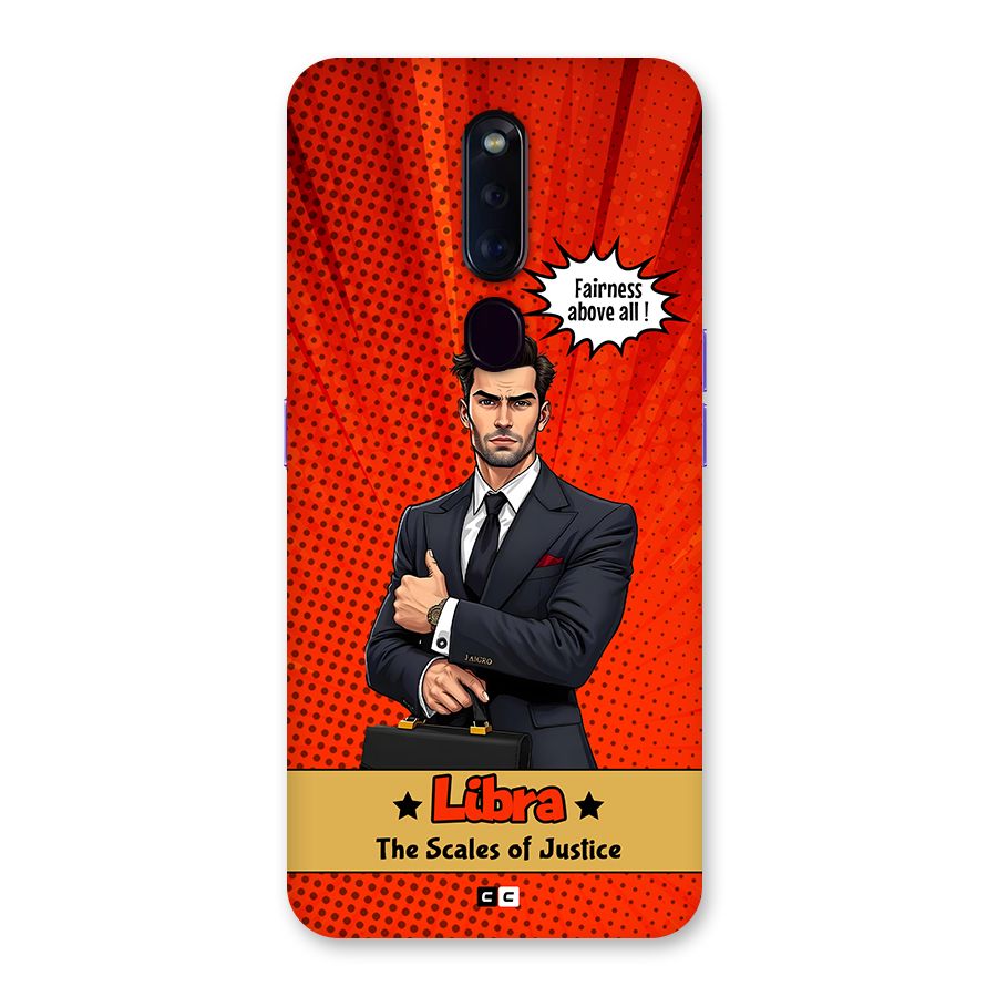 Impartial Libra Back Case for Oppo F11 Pro