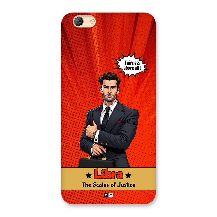 Impartial Libra Back Case for Oppo F3 Plus