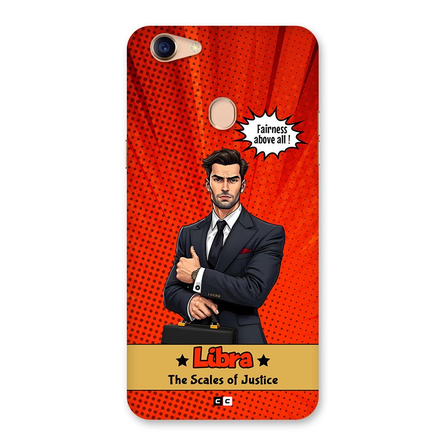 Impartial Libra Back Case for Oppo F5