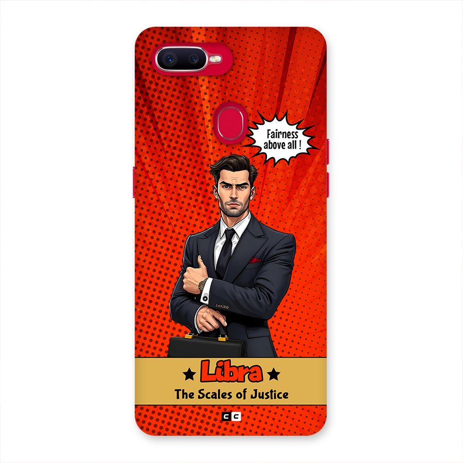 Impartial Libra Back Case for Oppo F9 Pro