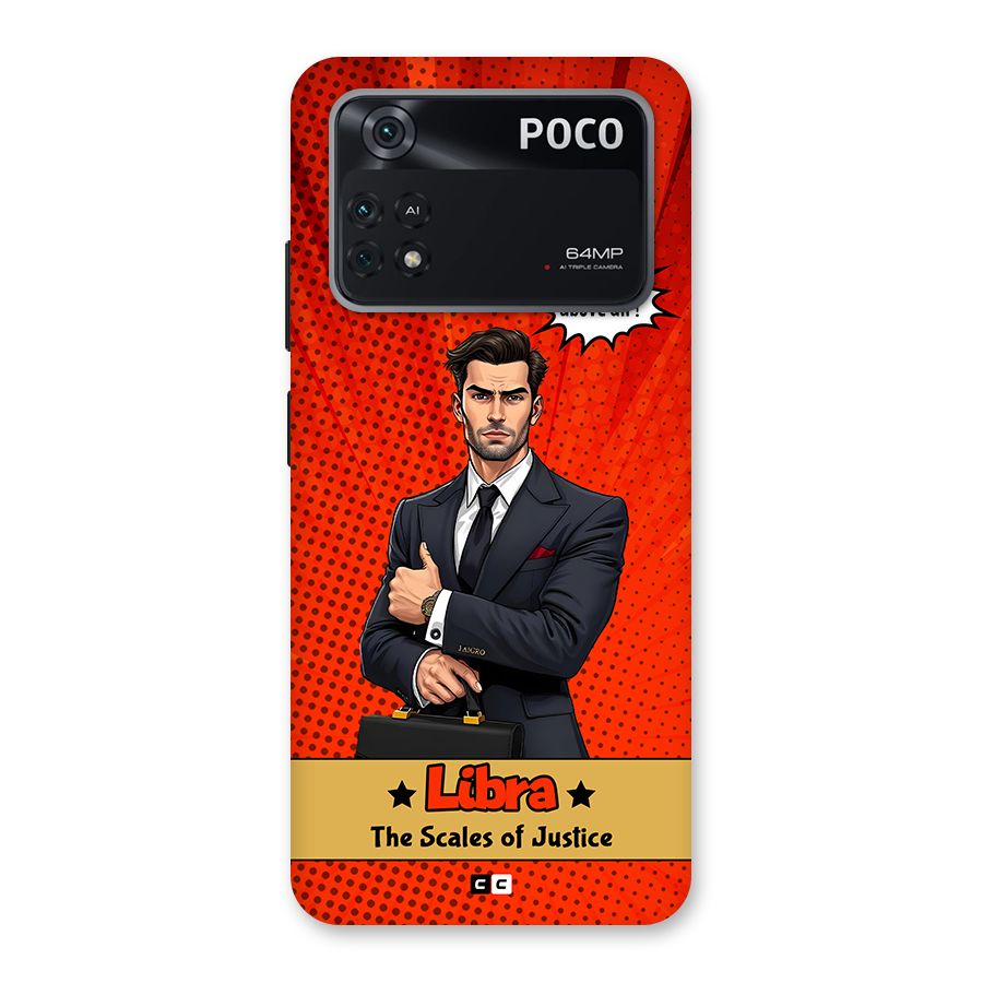 Impartial Libra Back Case for Poco M4 Pro 4G