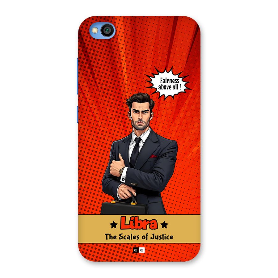 Impartial Libra Back Case for Redmi Go