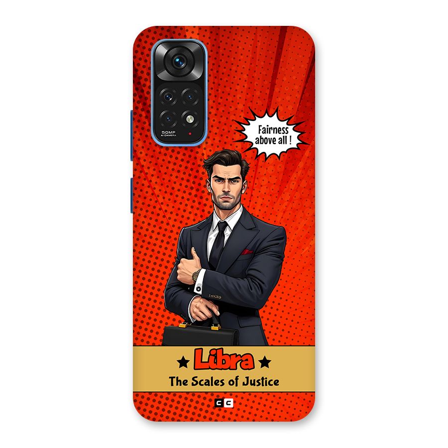 Impartial Libra Back Case for Redmi Note 11S
