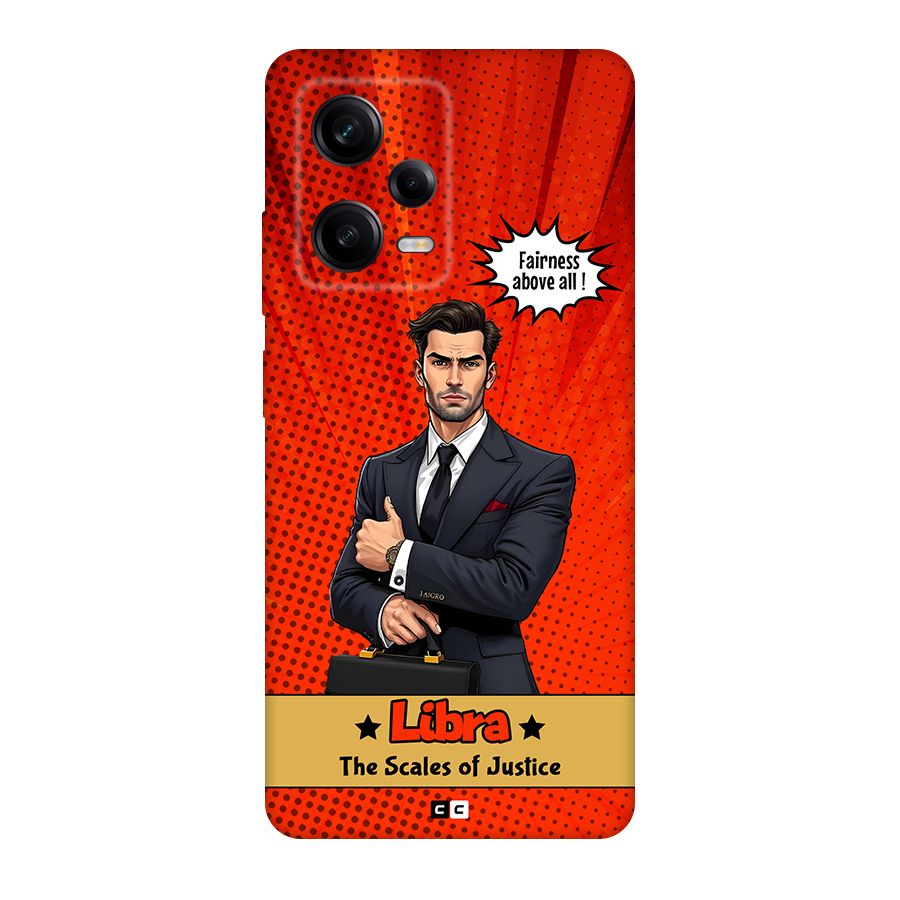 Impartial Libra Back Case for Redmi Note 12 Pro