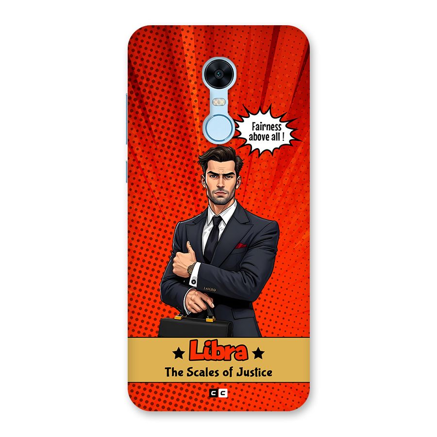 Impartial Libra Back Case for Redmi Note 5