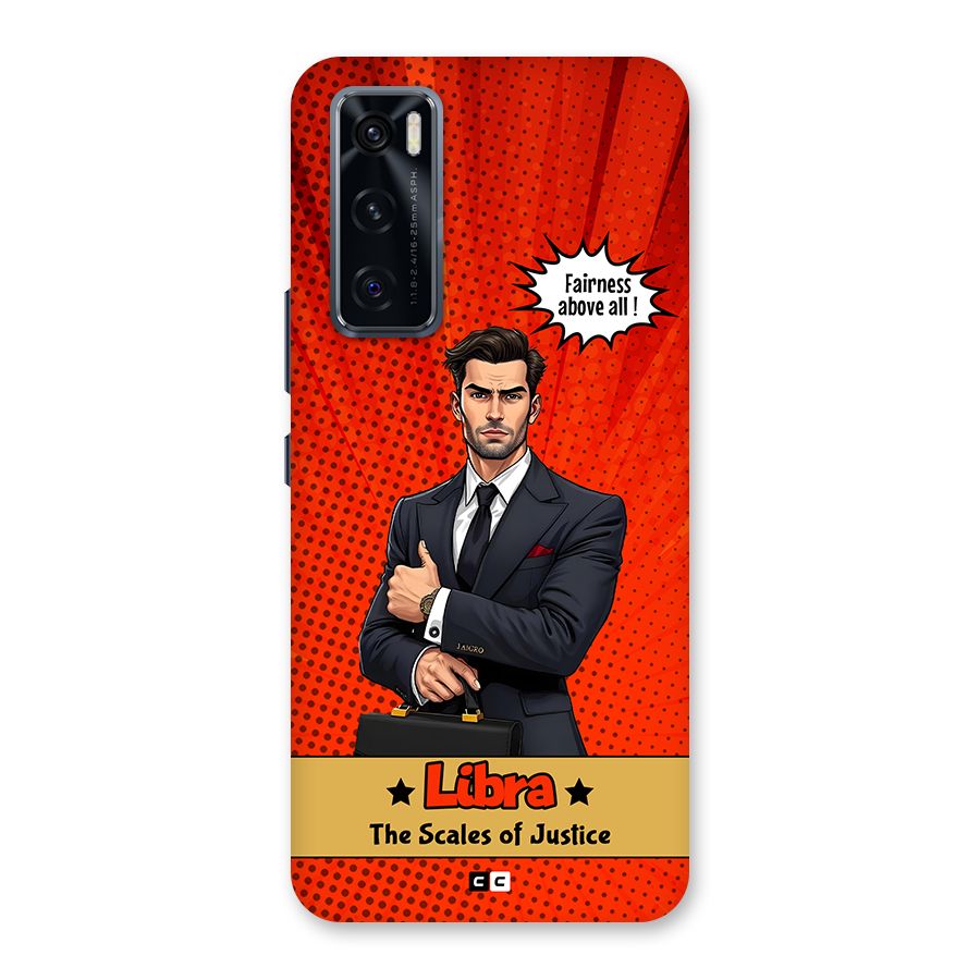 Impartial Libra Back Case for Vivo V20 SE