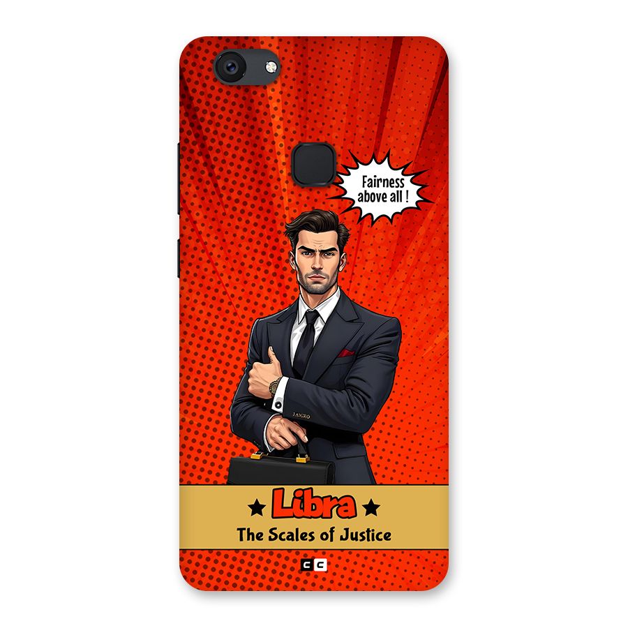 Impartial Libra Back Case for Vivo V7 Plus