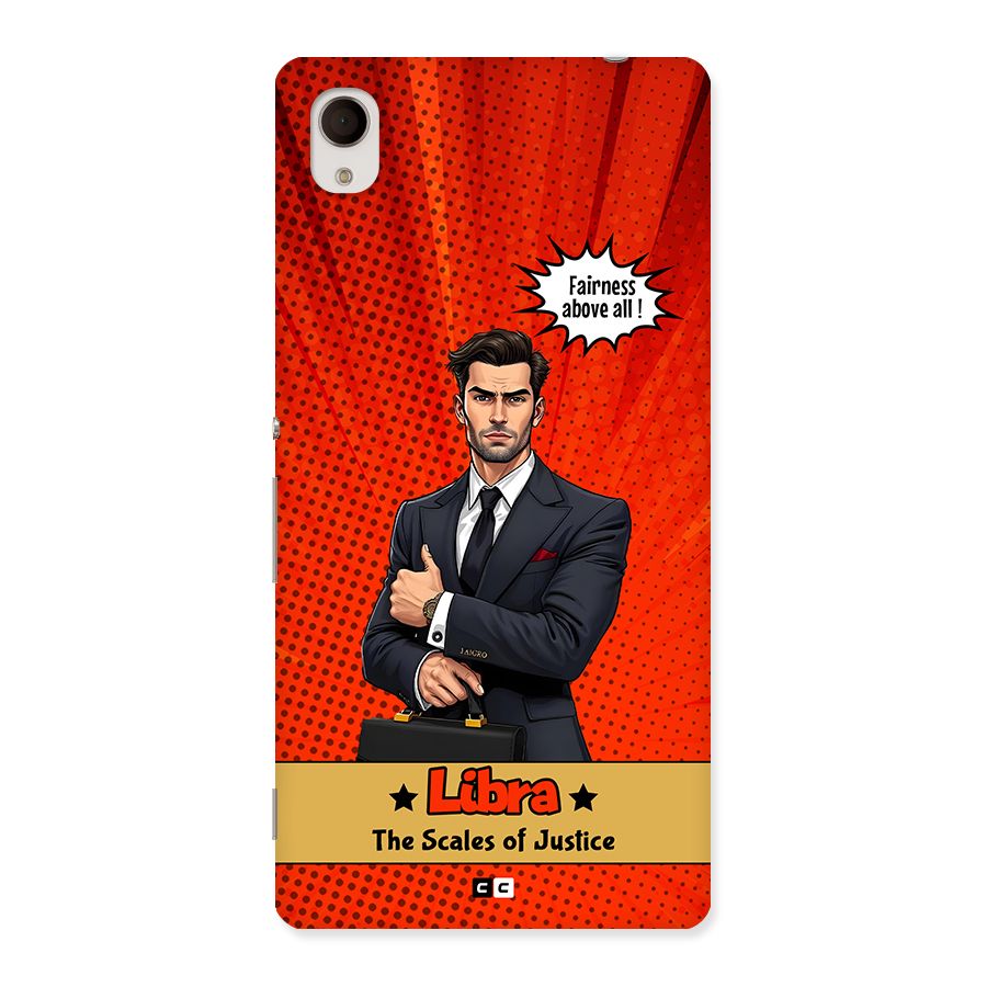 Impartial Libra Back Case for Xperia M4 Aqua