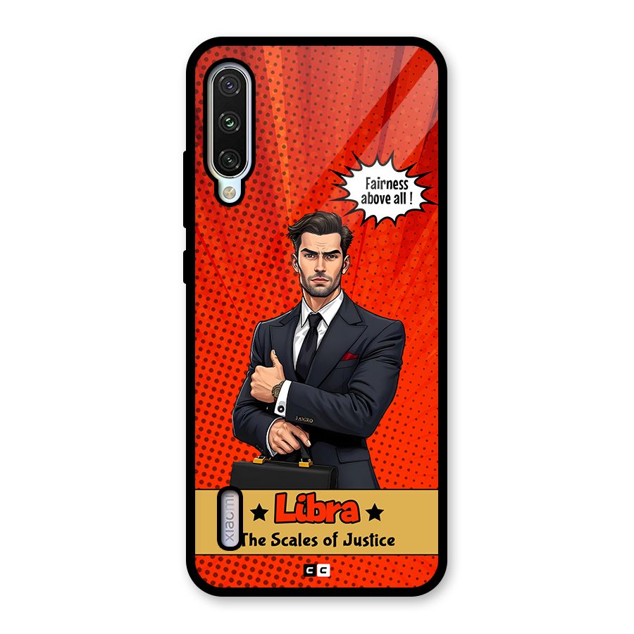 Impartial Libra Glass Back Case for Mi A3