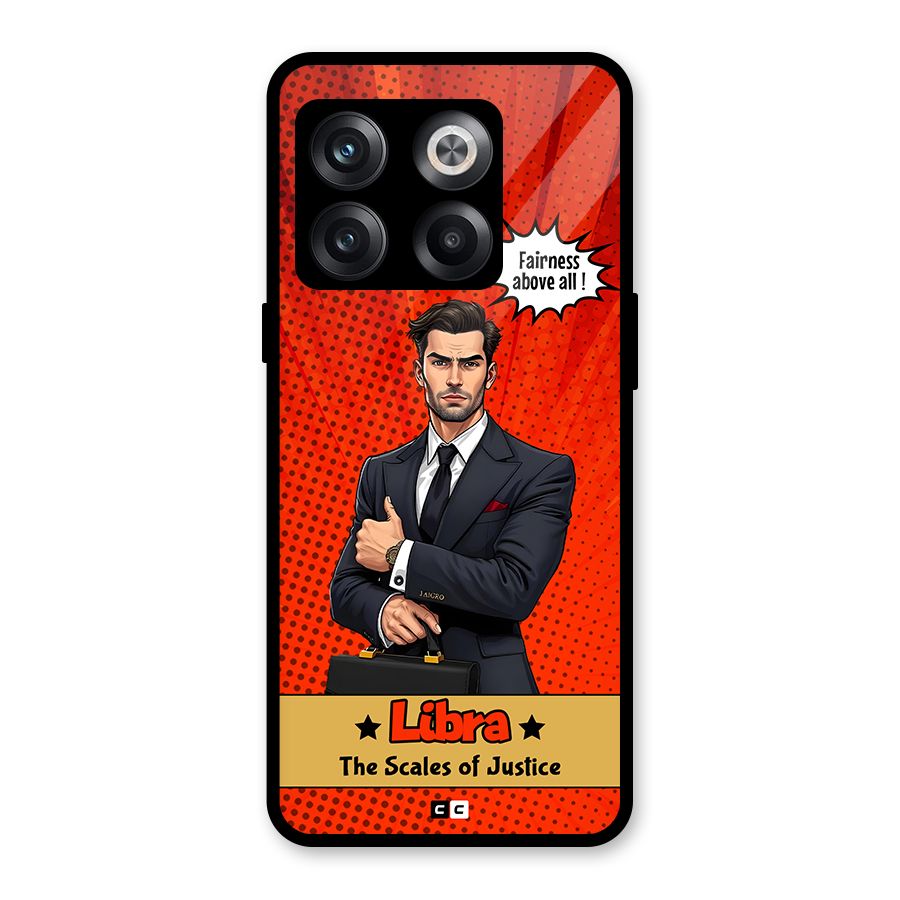 Impartial Libra Glass Back Case for OnePlus 10T