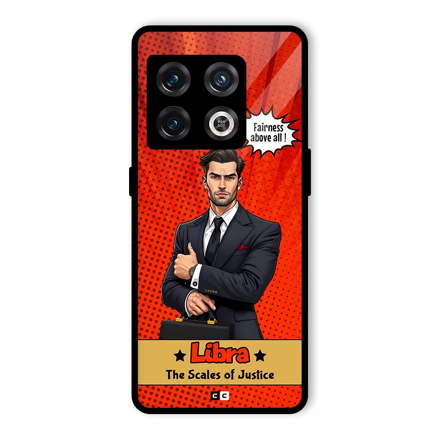 Impartial Libra Glass Back Case for OnePlus 10 Pro 5G
