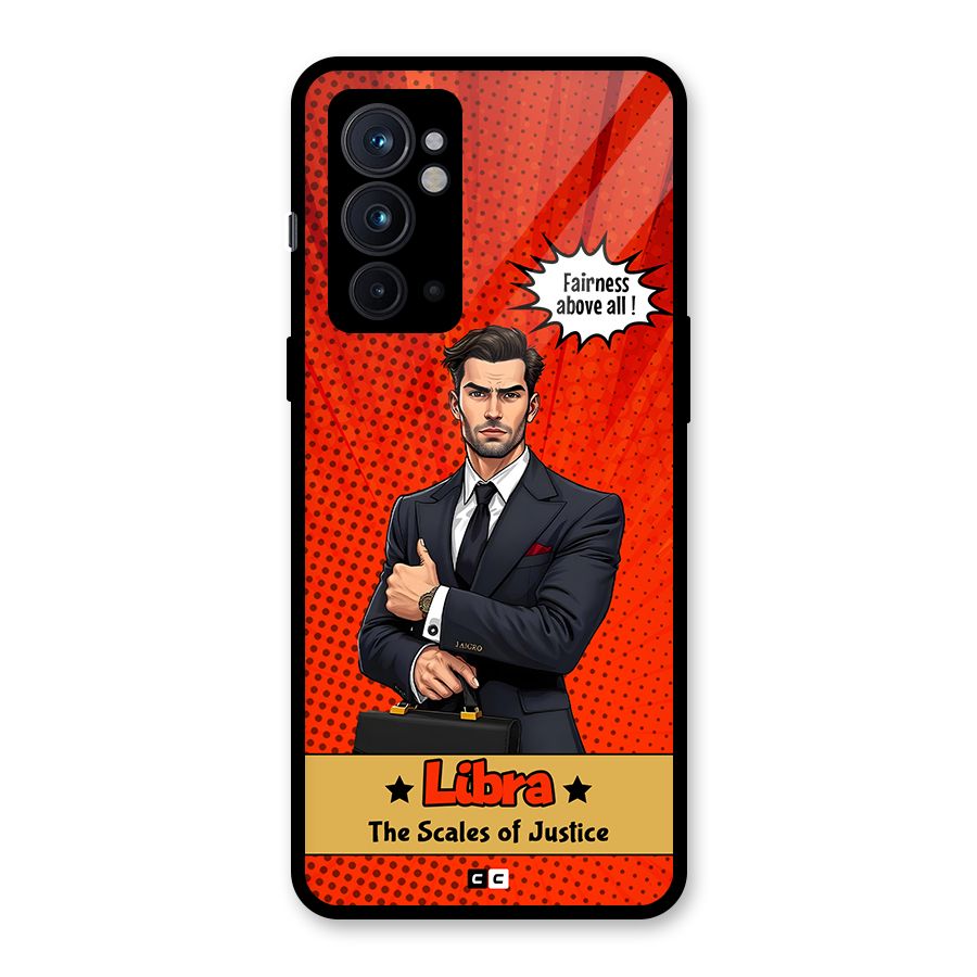 Impartial Libra Glass Back Case for OnePlus 9RT 5G