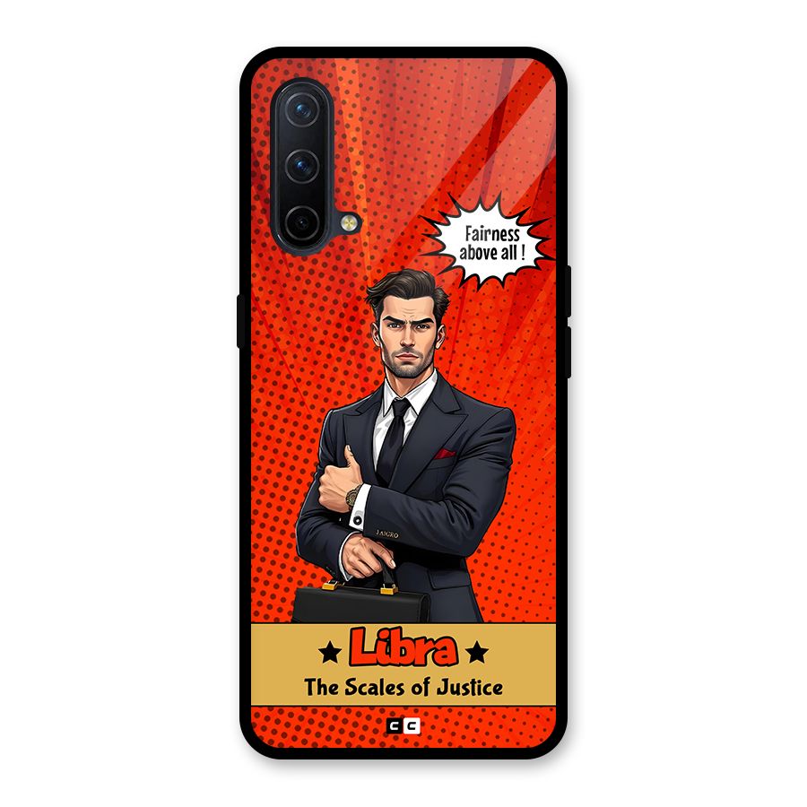 Impartial Libra Glass Back Case for OnePlus Nord CE 5G