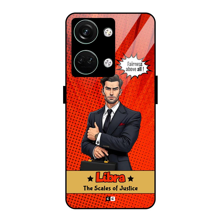 Impartial Libra Glass Back Case for Oneplus Nord 3