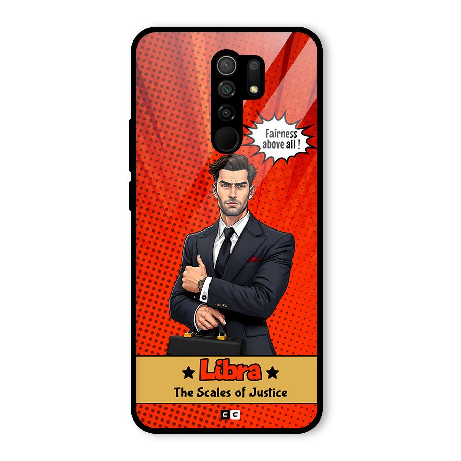 Impartial Libra Glass Back Case for Poco M2