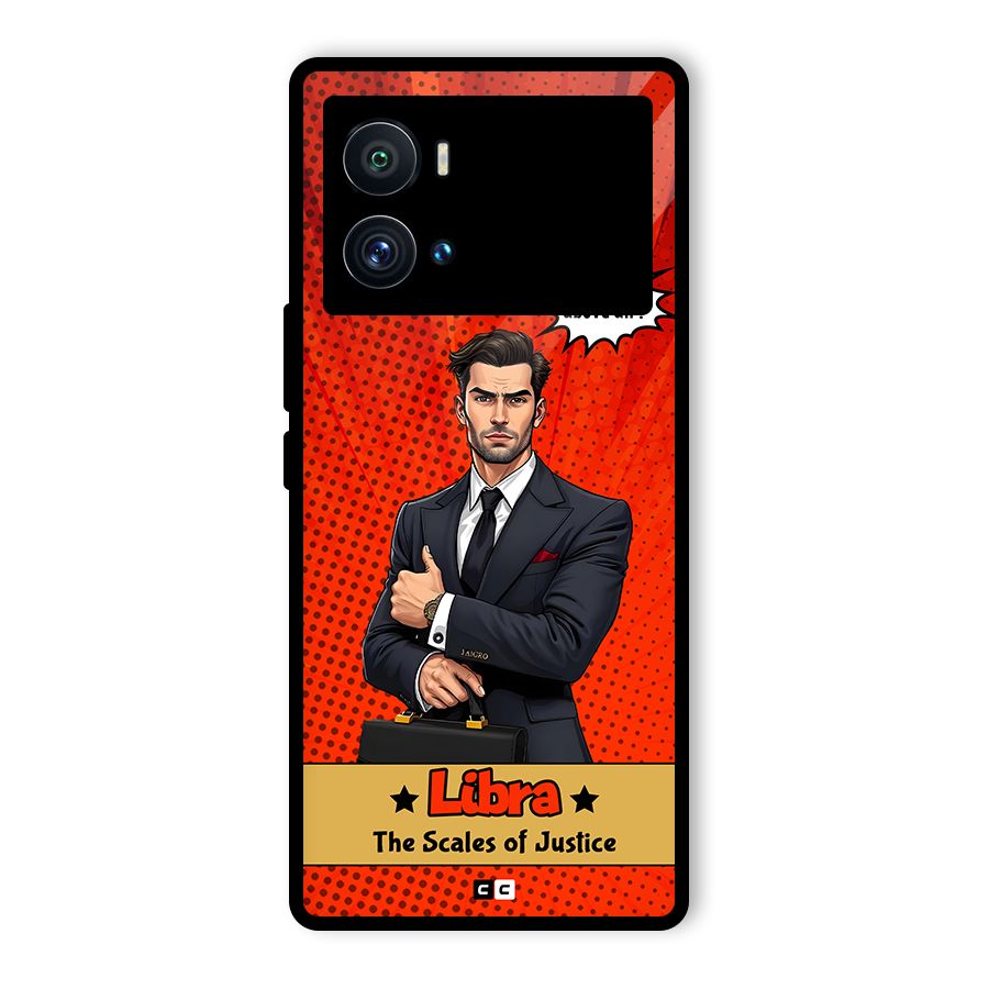Impartial Libra Glass Back Case for Vivo iQOO 9 Pro