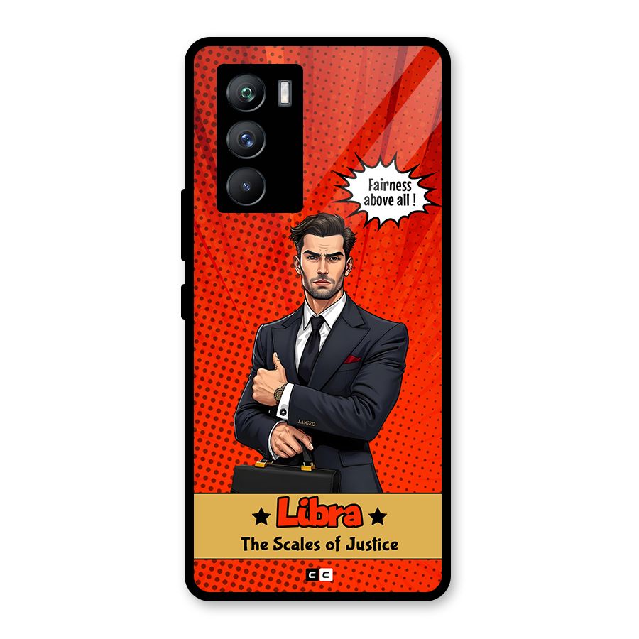 Impartial Libra Glass Back Case for Vivo iQOO 9 SE