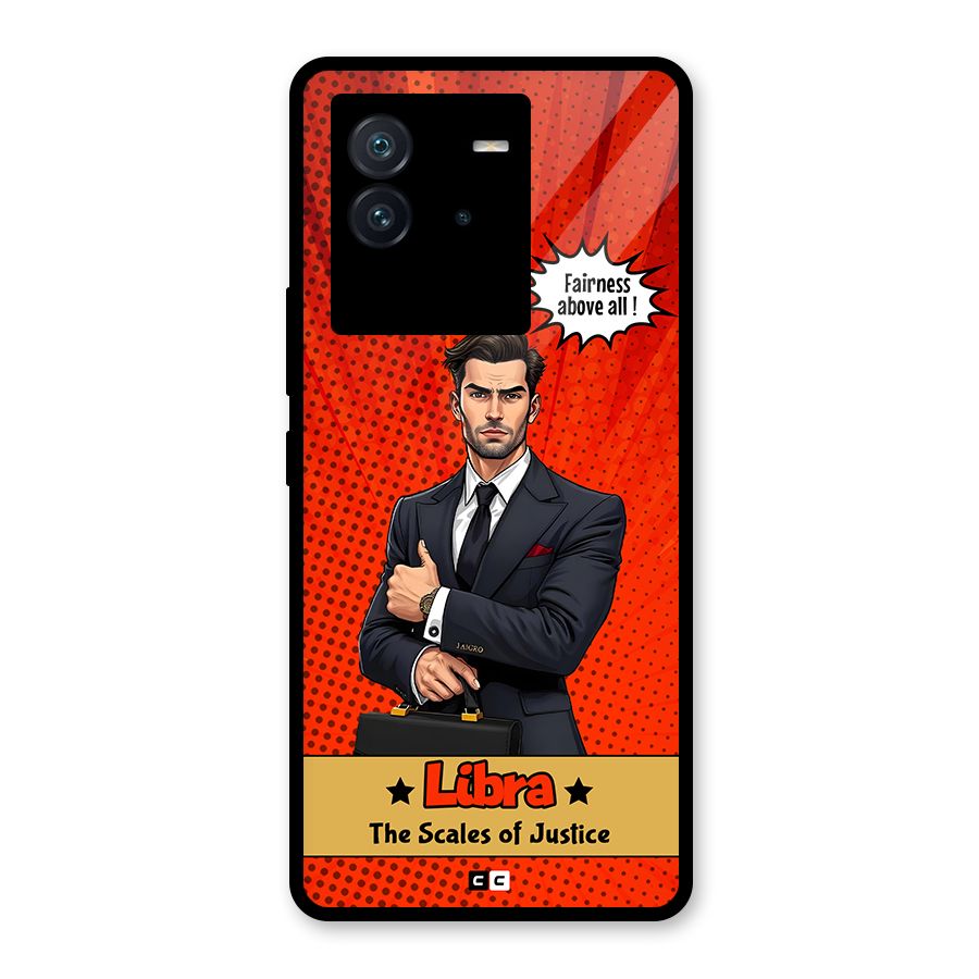 Impartial Libra Glass Back Case for Vivo iQOO Neo 6 5G