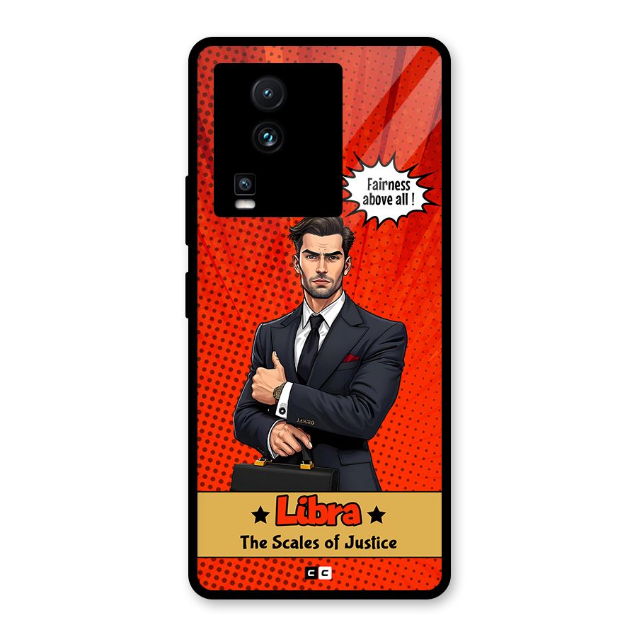 Impartial Libra Glass Back Case for Vivo iQOO Neo 7