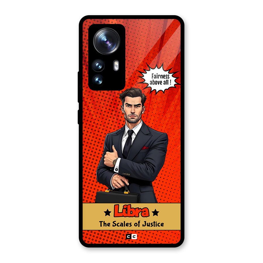 Impartial Libra Glass Back Case for Xiaomi 12 Pro