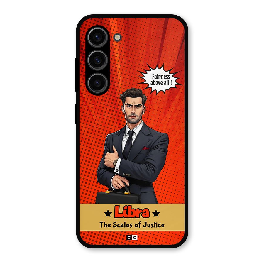 Impartial Libra Metal Back Case for Galaxy S23