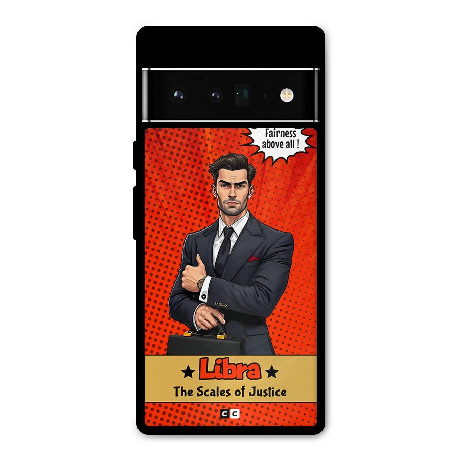 Impartial Libra Metal Back Case for Google Pixel 6 Pro