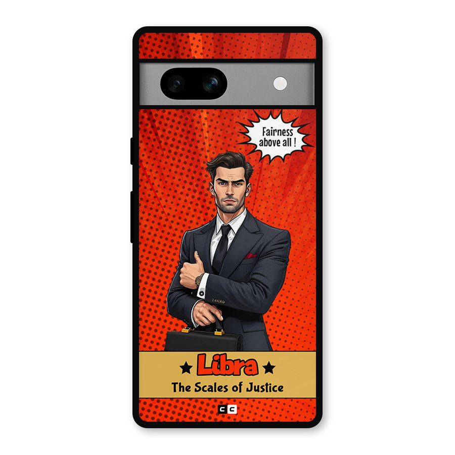Impartial Libra Metal Back Case for Google Pixel 7a