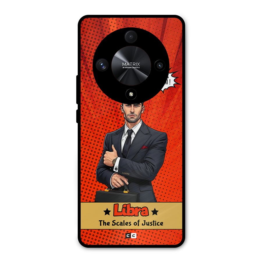 Impartial Libra Metal Back Case for Honor X9b