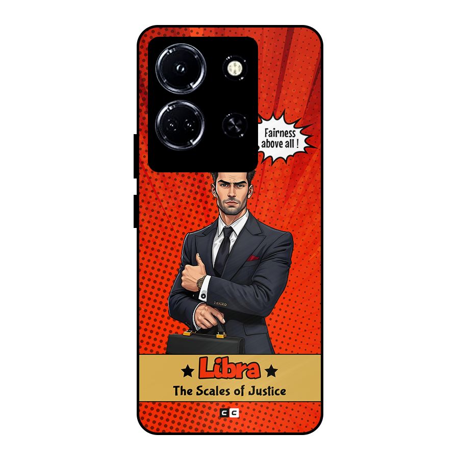 Impartial Libra Metal Back Case for Infinix Note 30 5G