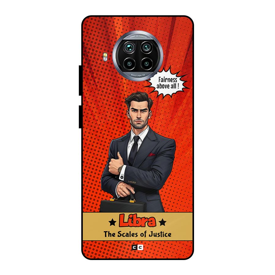 Impartial Libra Metal Back Case for Mi 10i