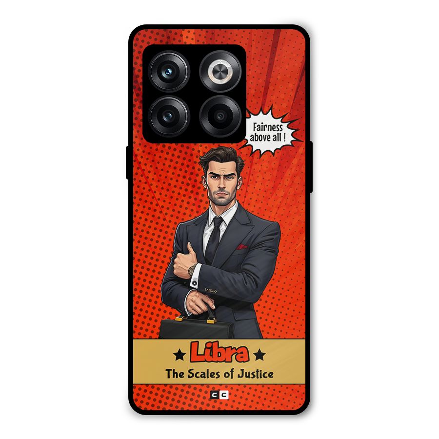 Impartial Libra Metal Back Case for OnePlus 10T