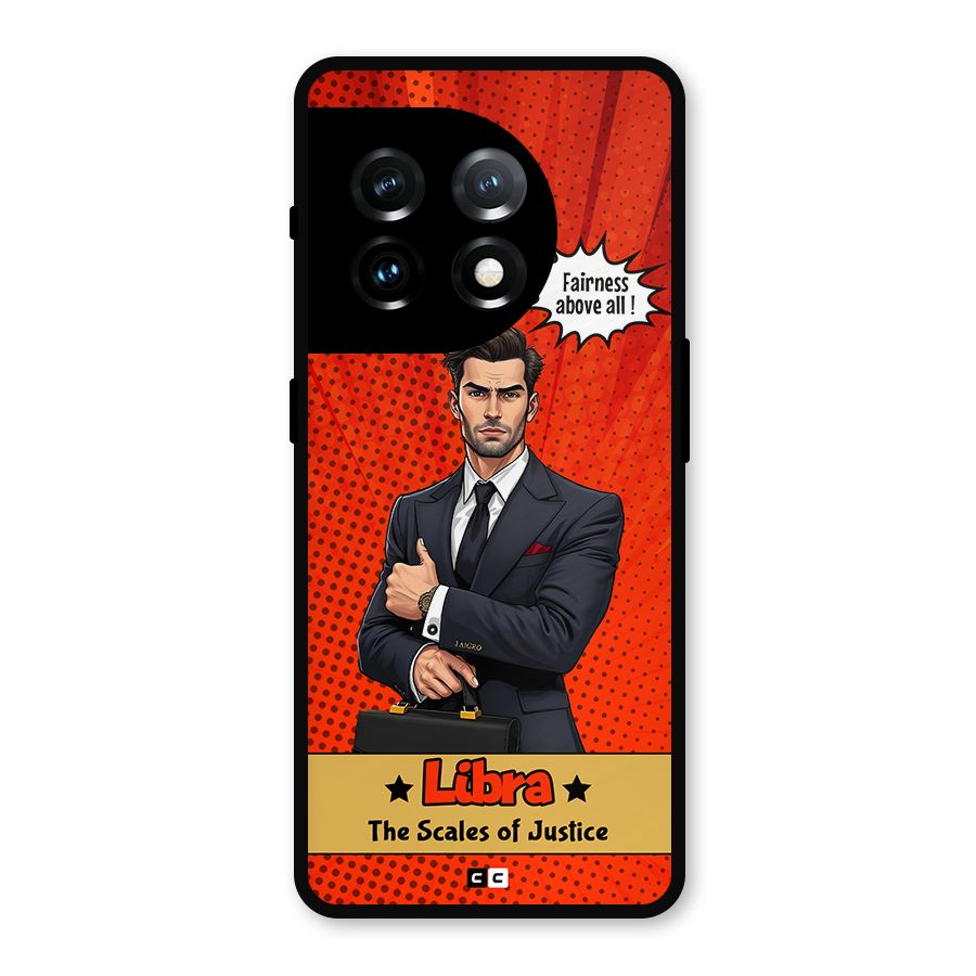 Impartial Libra Metal Back Case for OnePlus 11