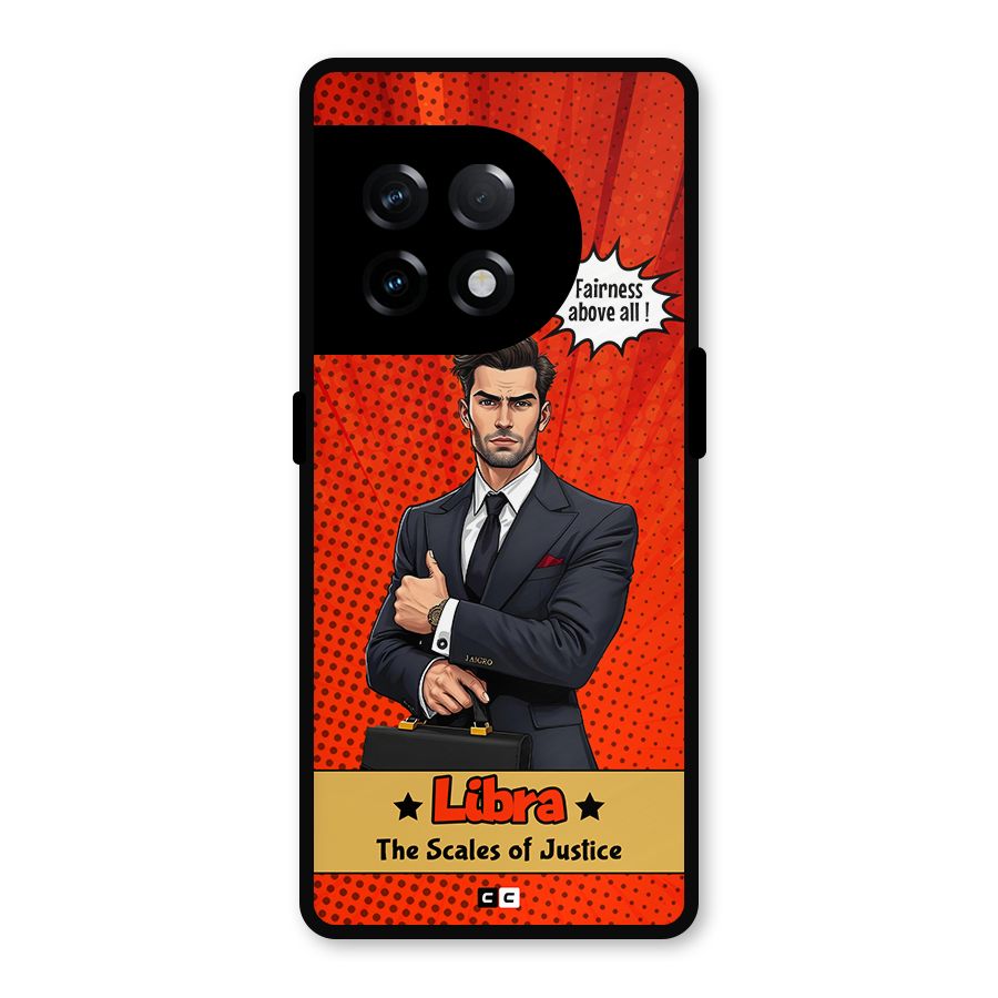 Impartial Libra Metal Back Case for OnePlus 11R