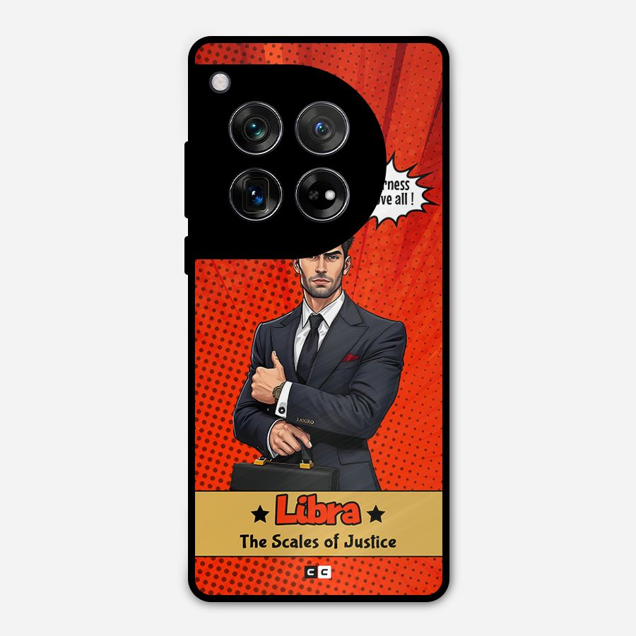 Impartial Libra Metal Back Case for OnePlus 12