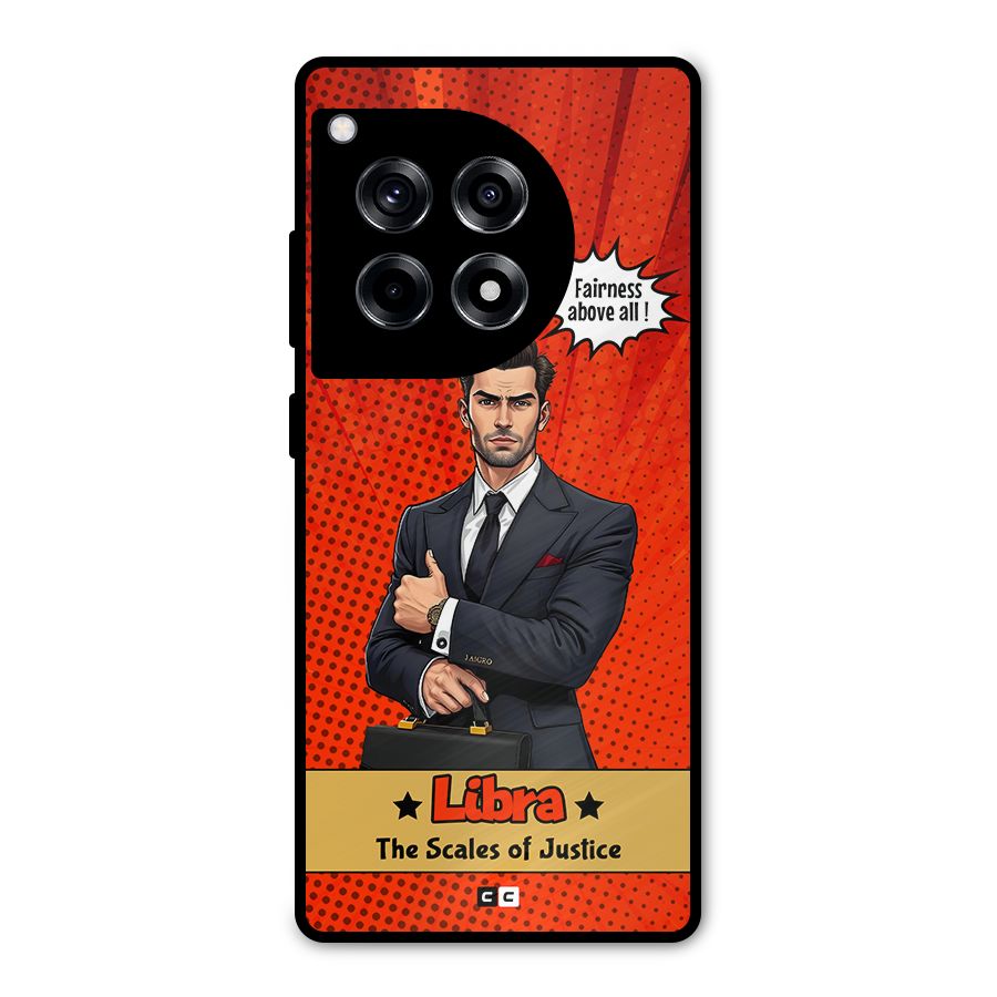Impartial Libra Metal Back Case for OnePlus 12R