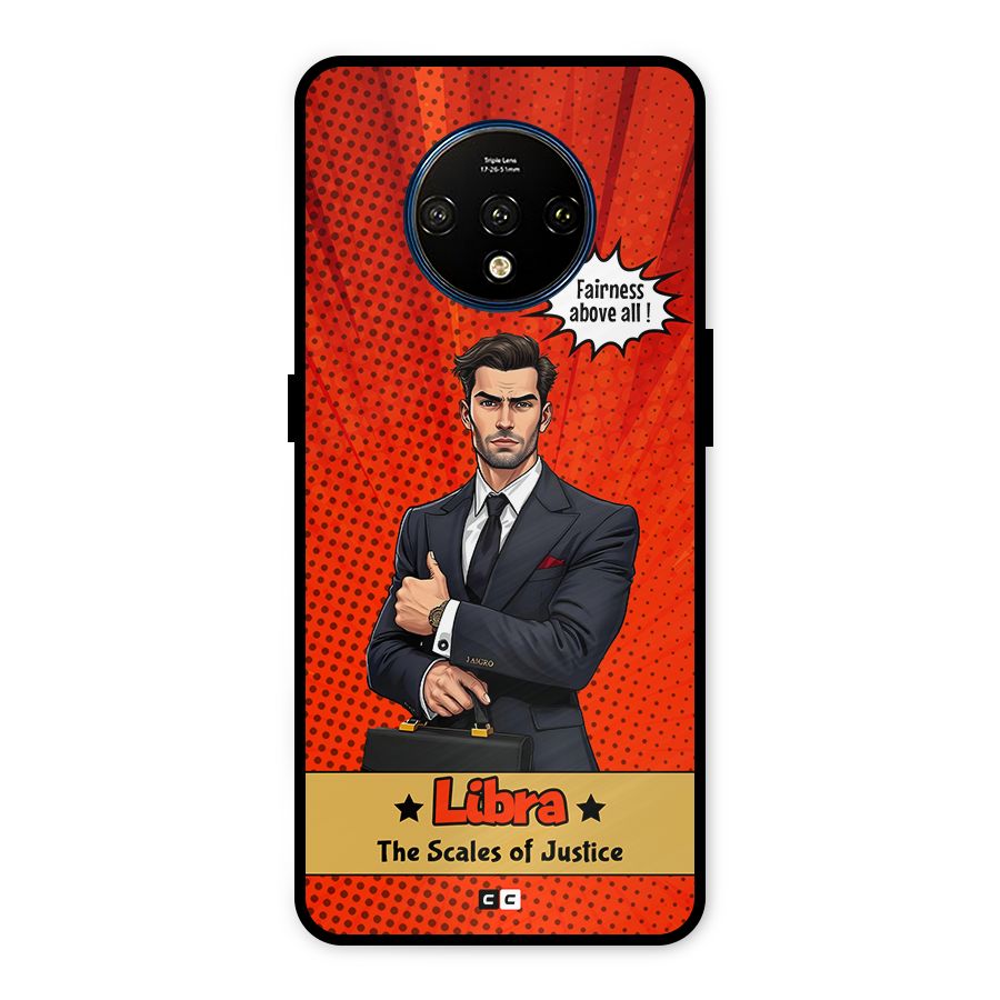 Impartial Libra Metal Back Case for OnePlus 7T