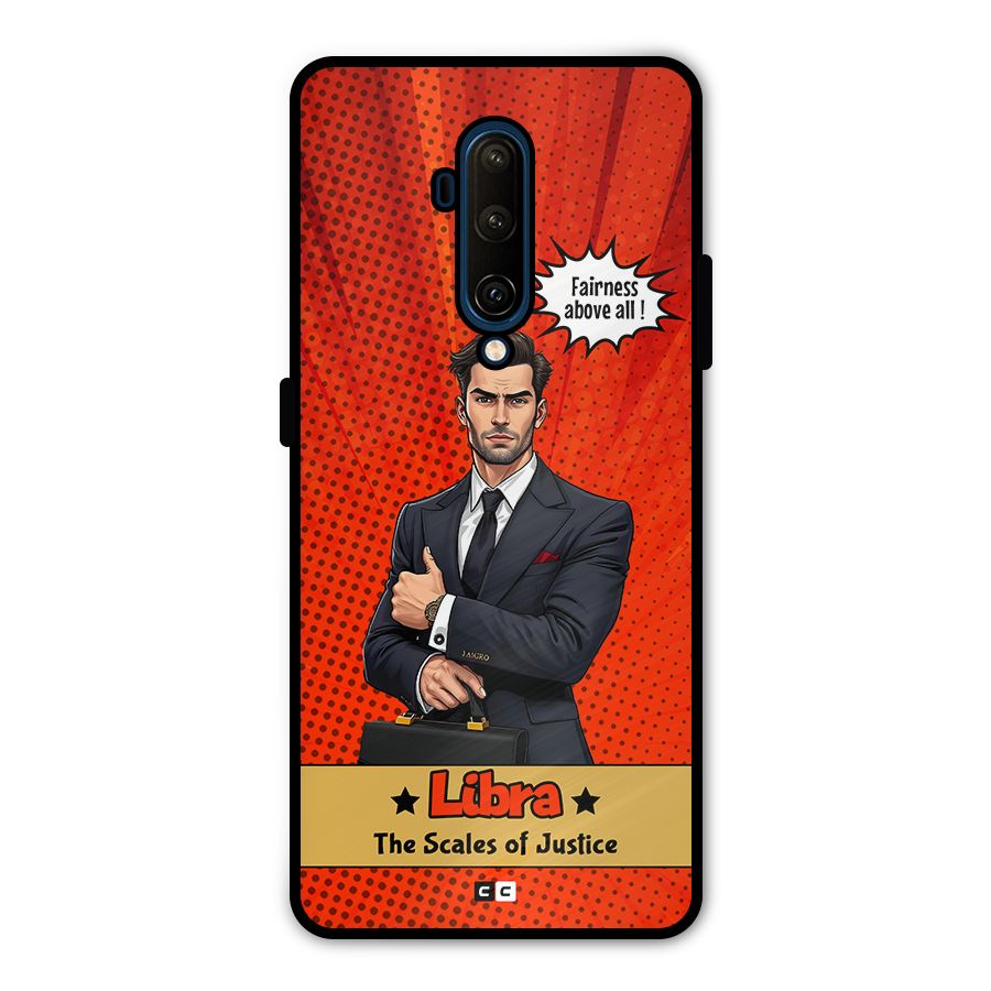 Impartial Libra Metal Back Case for OnePlus 7T Pro