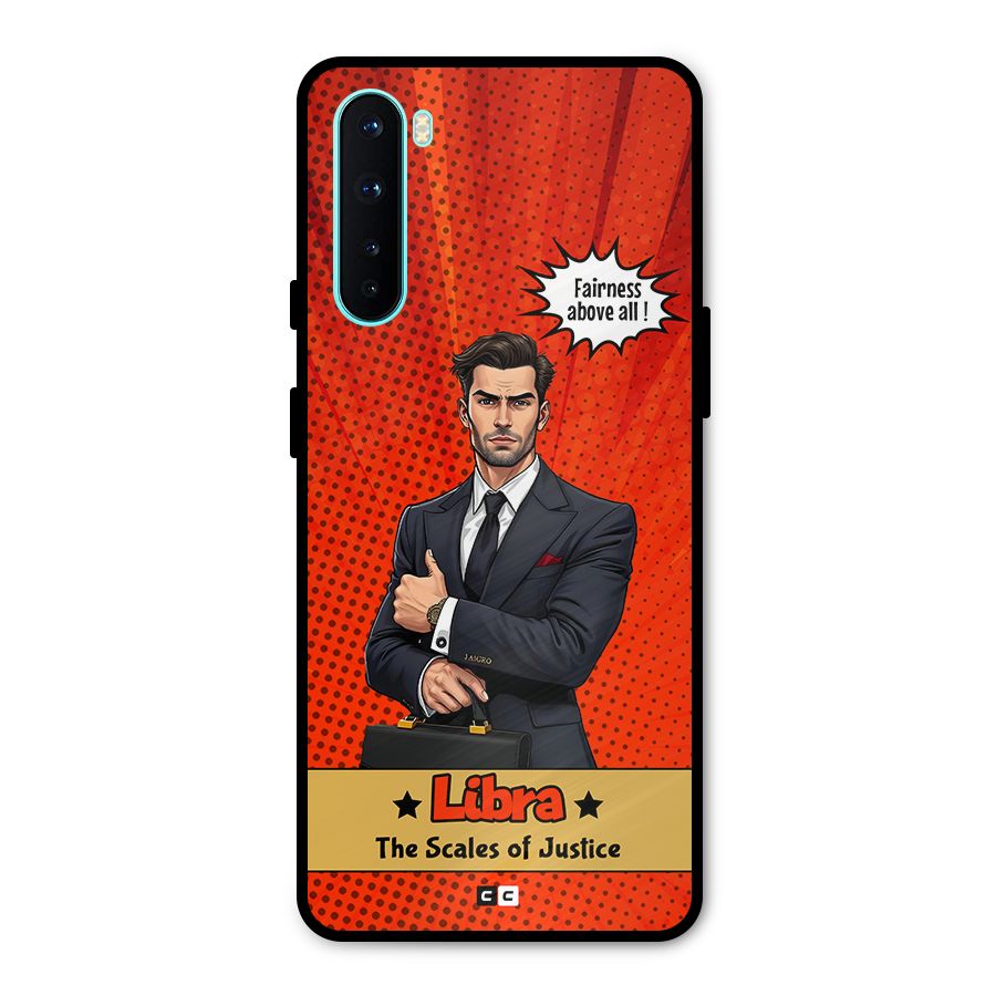 Impartial Libra Metal Back Case for OnePlus Nord