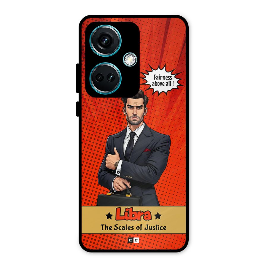 Impartial Libra Metal Back Case for OnePlus Nord CE 3 5G