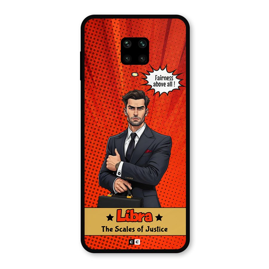 Impartial Libra Metal Back Case for Poco M2 Pro