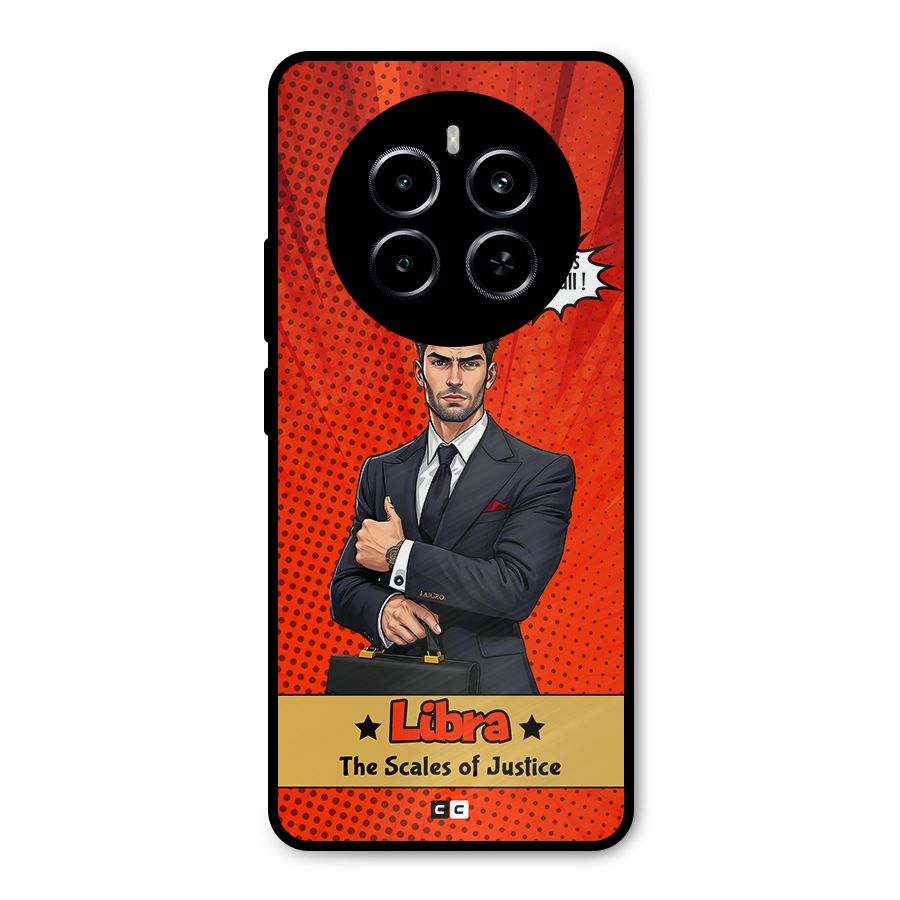 Impartial Libra Metal Back Case for Realme P1